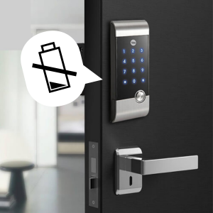 nhận biết khóa điện tử hết pin